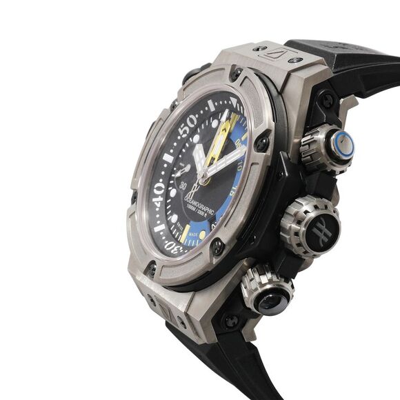 Hublot King Power Oceanographic 732.QX.1140.RX Men's Watch in Carbon Fiber - Picture 4 of 5